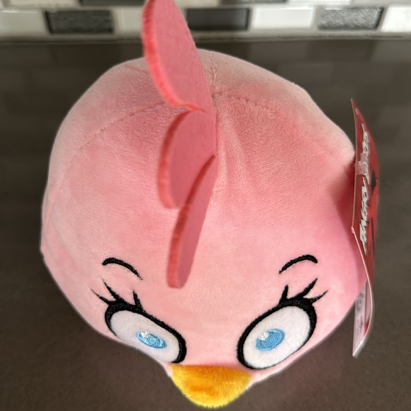 Angry Birds Classic STELLA (Pink Bird) Plush / Rovio / Kawaii / 7” / BRAND NEW - Picture 11 of 16
